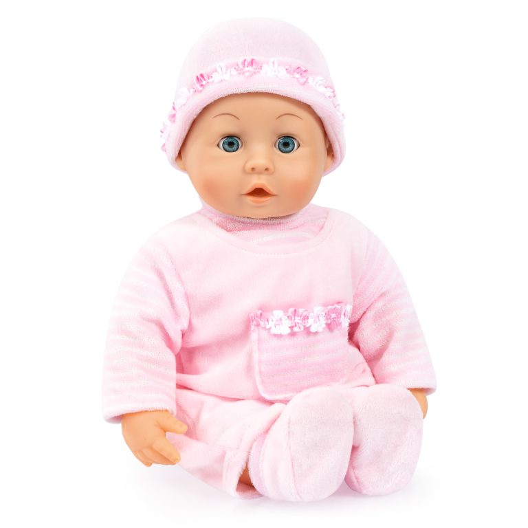 Bayer – Doll – First Word Baby soft pink 38cm (93824AA)