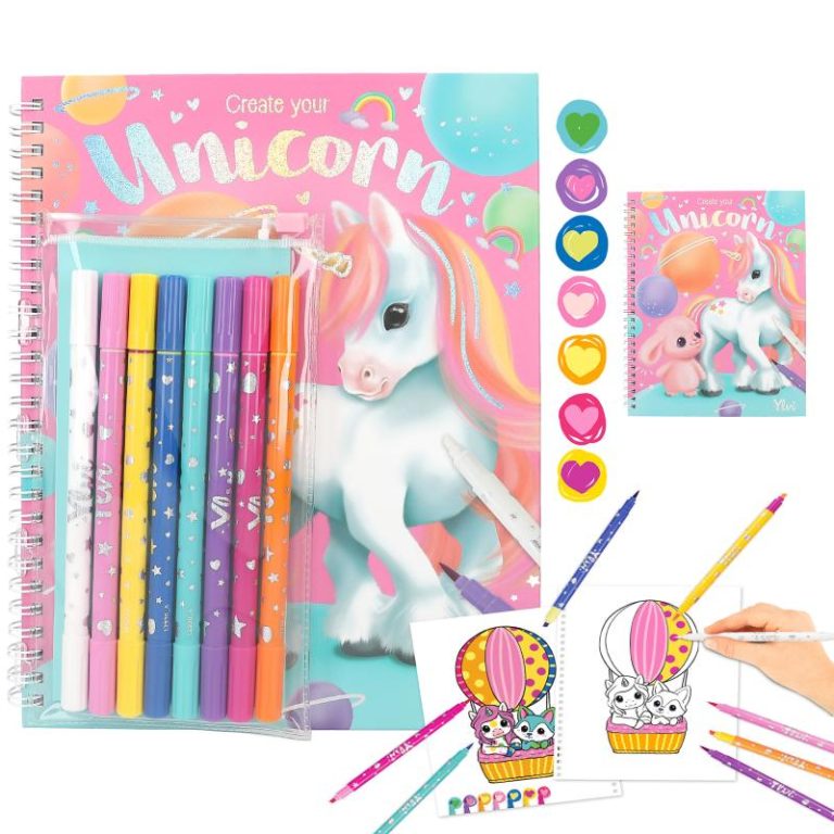 Ylvi – Colouring Book with Pen Set ( 0412930 )