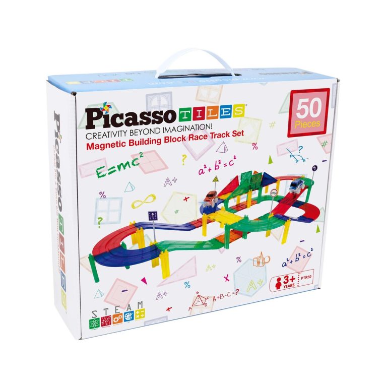 Picasso Tiles – Race Car Track Set (PTR50)