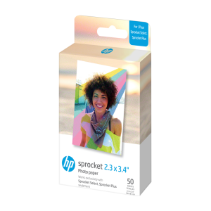 HP - Zink Paper For Sprocket Select 50 Pack 2,3x3,4"