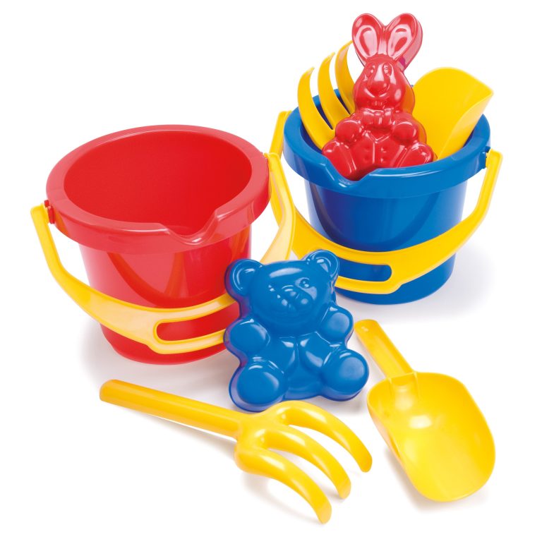 Dantoy – Bucket Set in Net, 4 pcs (1429)