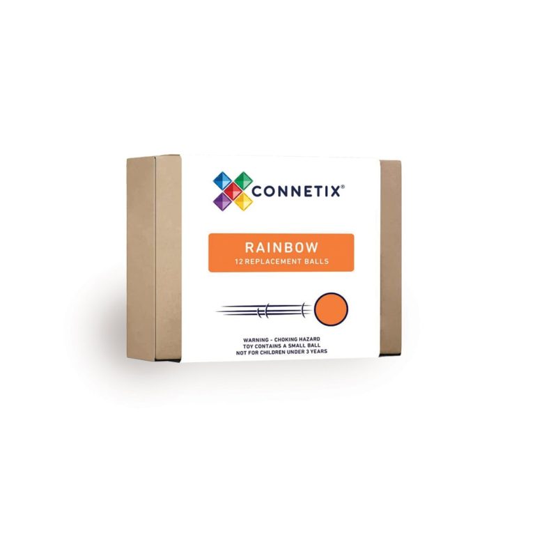 Connetix – Rainbow Ball Pack 12 Pieces (CT-R-00012-BA)