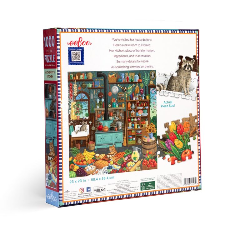 eeBoo – Puzzle 1000 pcs – Alchemist’s Kitchen – (EPZTALK)
