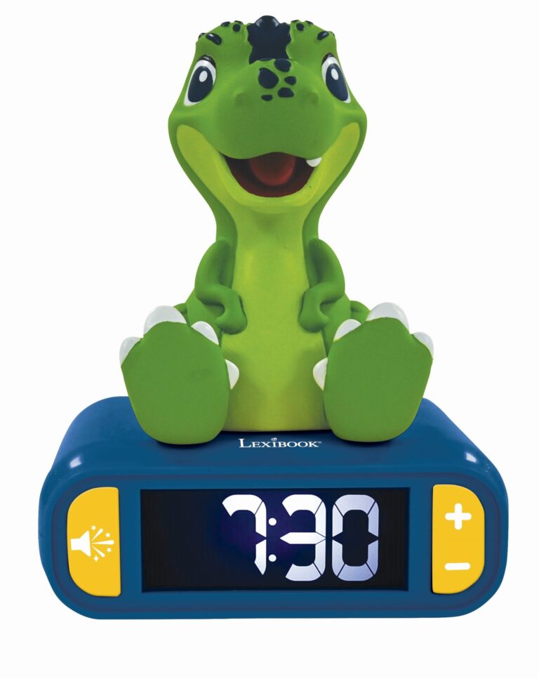 Lexibook – Dino – Digital 3D Alarm Clock (RL800DINO)