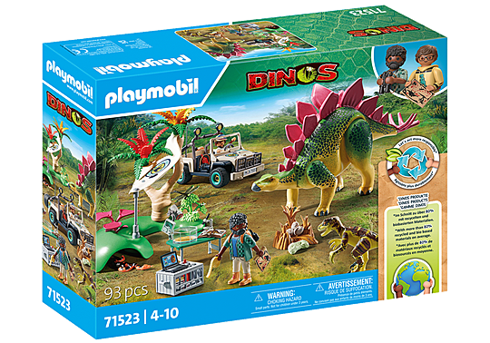 Playmobil - Research camp with dinos (71523)