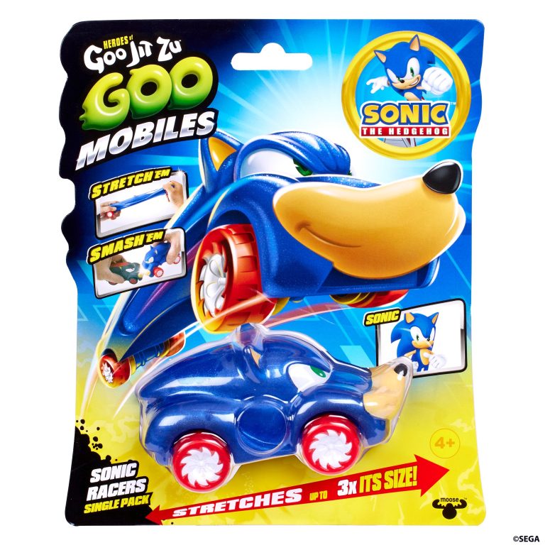 Goo Jit Zu – Goo Mobiles – Sonic Assorted (08196)