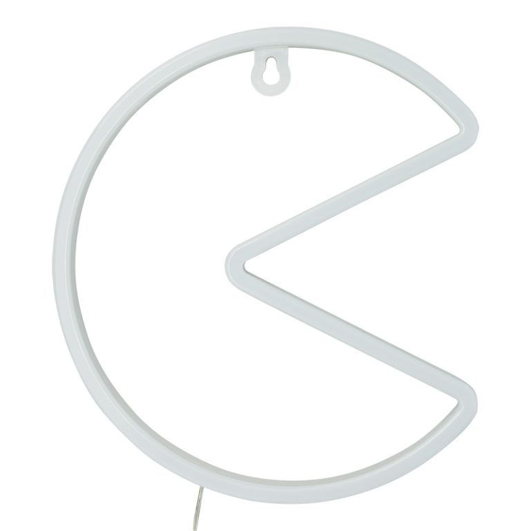 Pac Man Wall Mountable LED Neon Light
