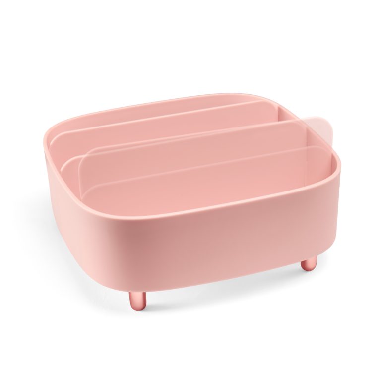 Gillian Jones – Table organizer with 4 compartments – Rose