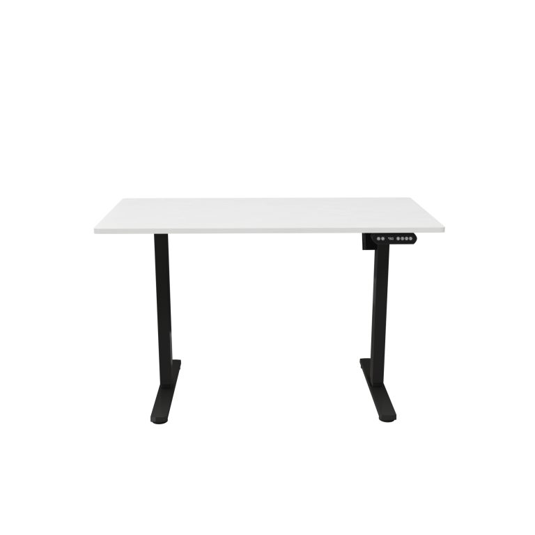 White Shark Gaming Desk Axiom-W Set of 2 pcs.(1/2 + 2/2) White-1 Motor
