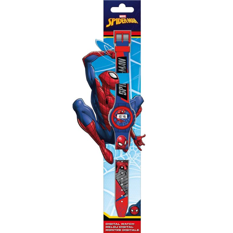 Kids Licensing – Digital Wrist Watch – Spider-Man (0878311-SPD4972)