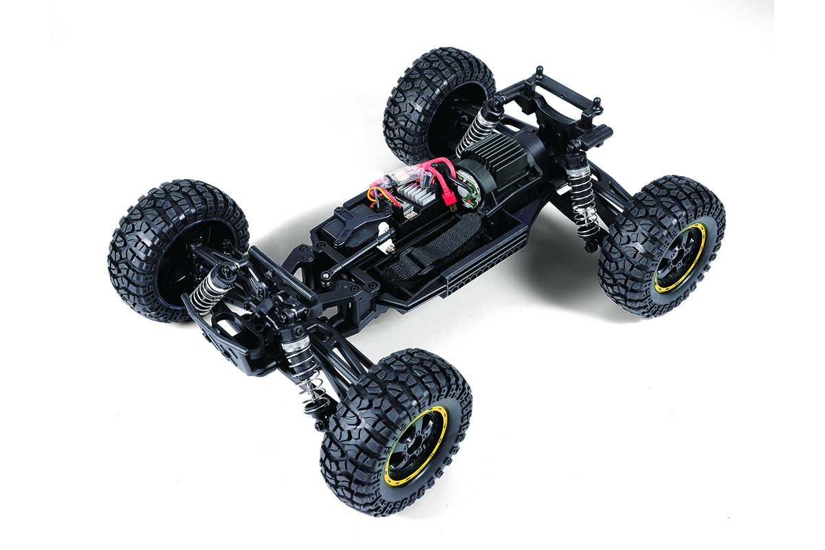 BLACKZON - Smyter DB 1/12 4WD Electric Desert Buggy - Yellow (540227)