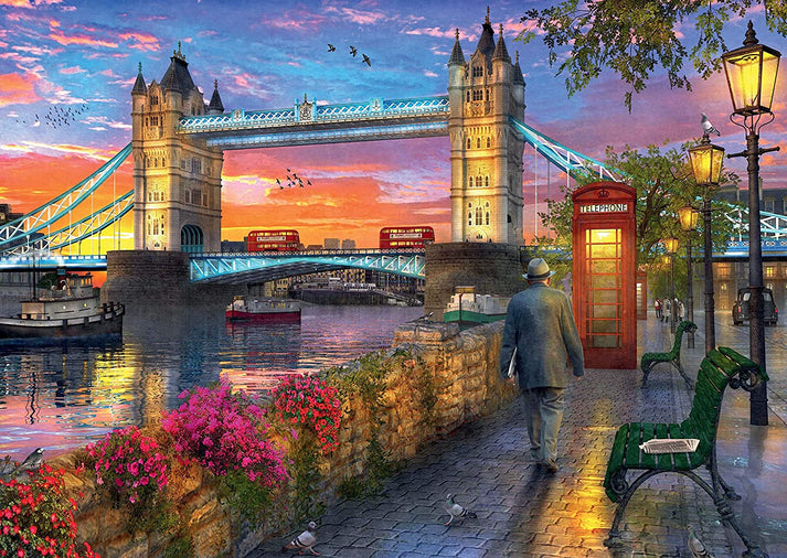 Ravensburger - Puzzle - Tower Bridge At Sunset 1000p (12000041)
