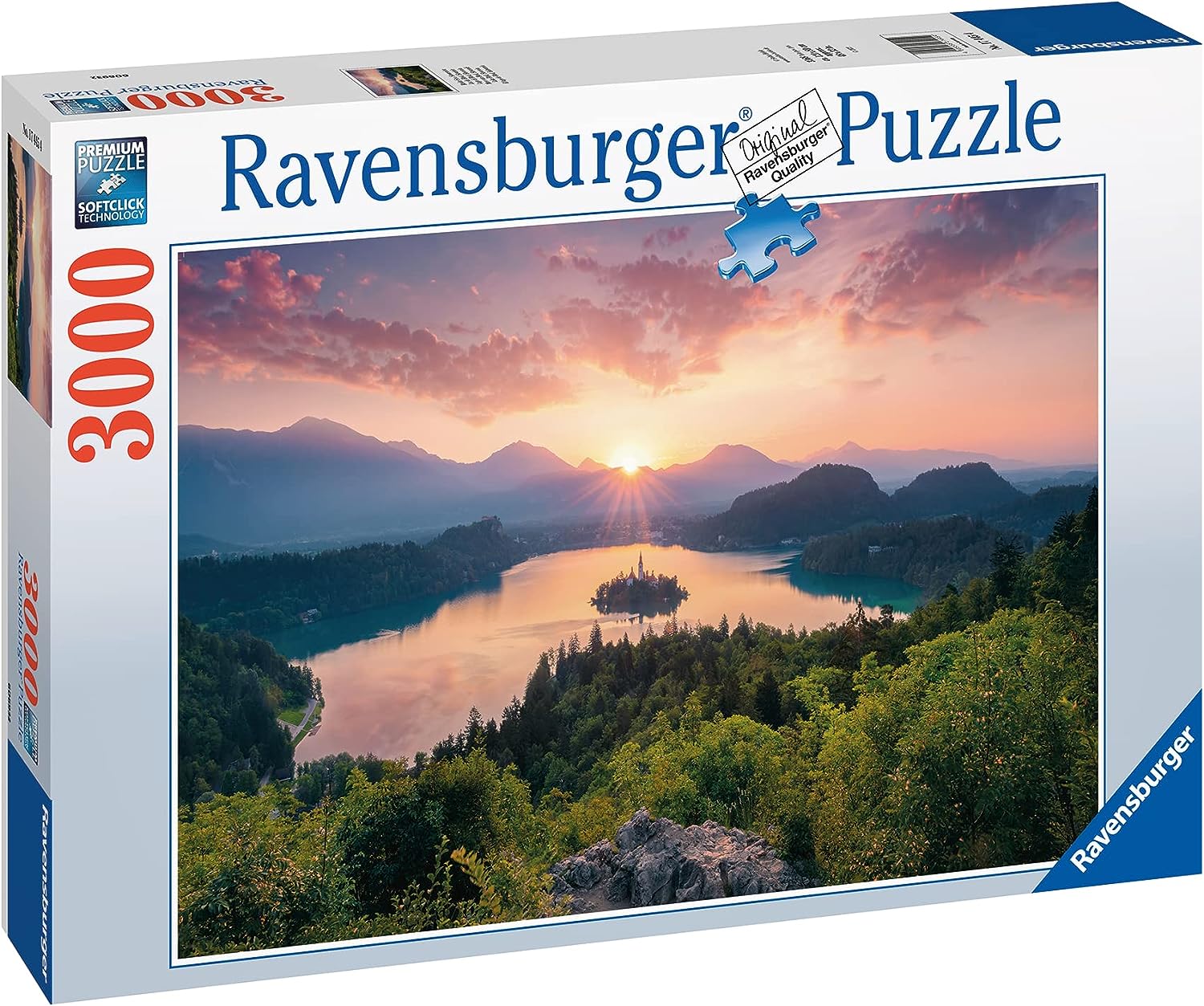Ravensburger - Lake Bled, Slovenia 3000p - (10217445)