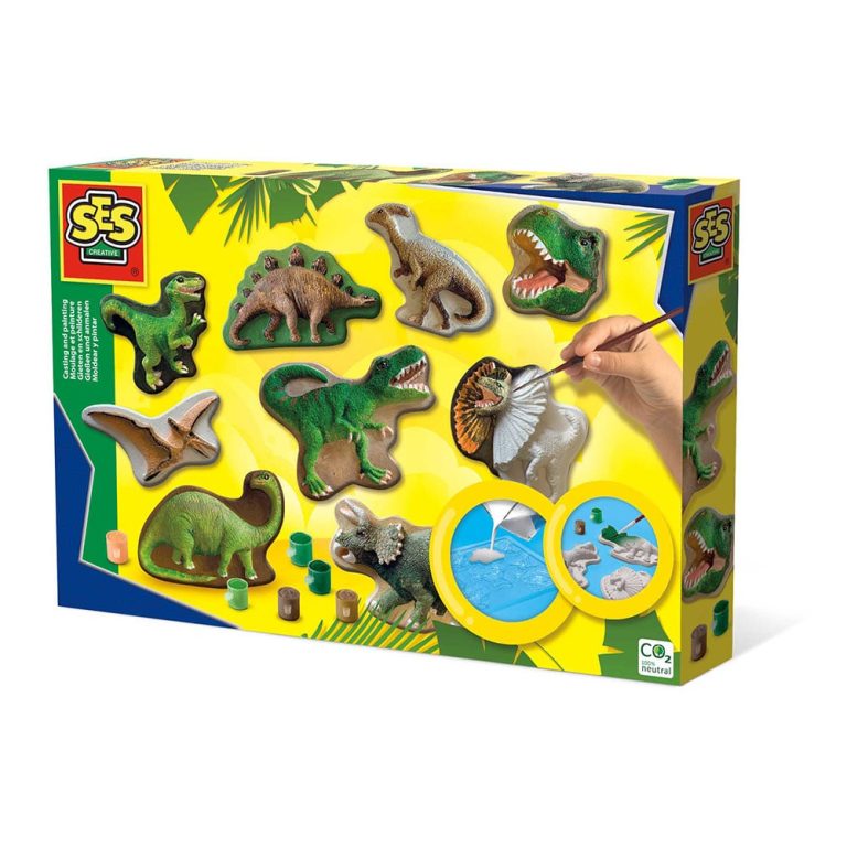 SES Creative – Casting and painting – Dinosaur world – (S01403)