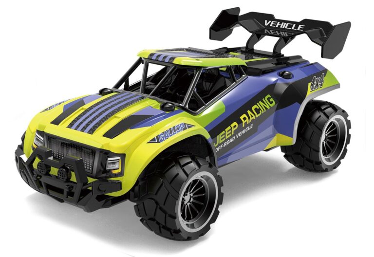 Jeep Racing – R/C 1:20 2,4G 3,7V Li-ion – Blue/yellow