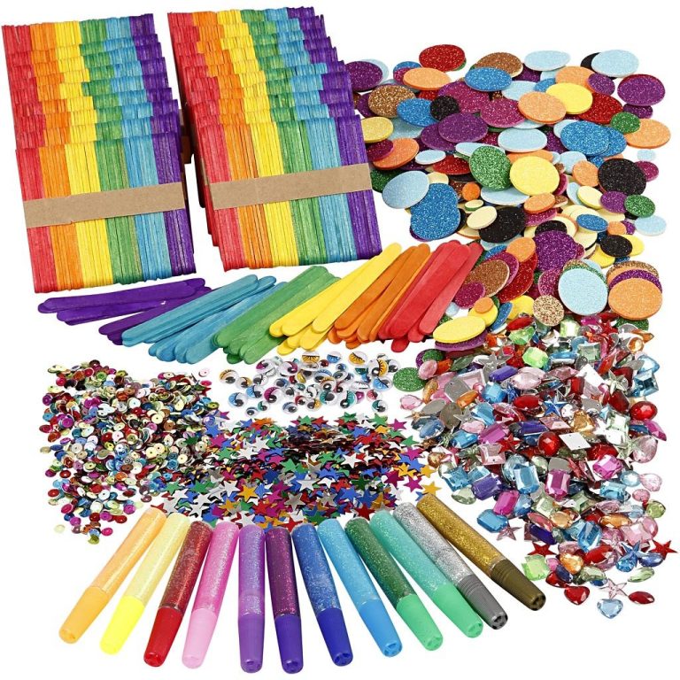 DIY Kit – Glitter & Wood Sticks Mega Set (97435)