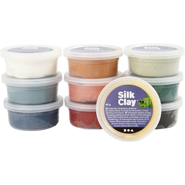 Silk Clay – Dusty Colours 10 x 40 g (79154)