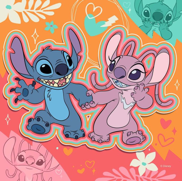 Ravensburger – Puzzle Disney Stitch 3x49p
