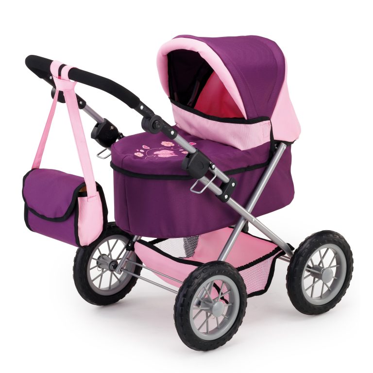 Bayer – Dolls Pram – Trendy – Plum (13057AA)