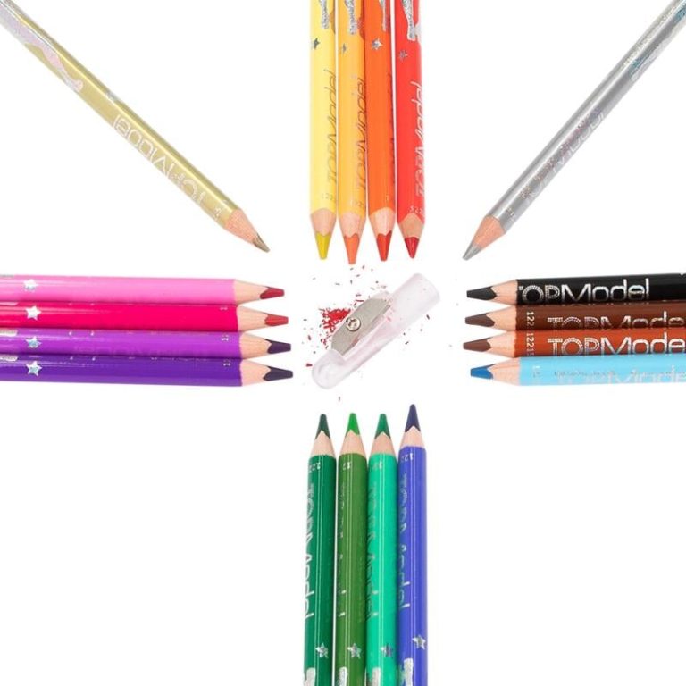 TOPModel – 18 Colouring Pencilswith sharpener – (0612215)