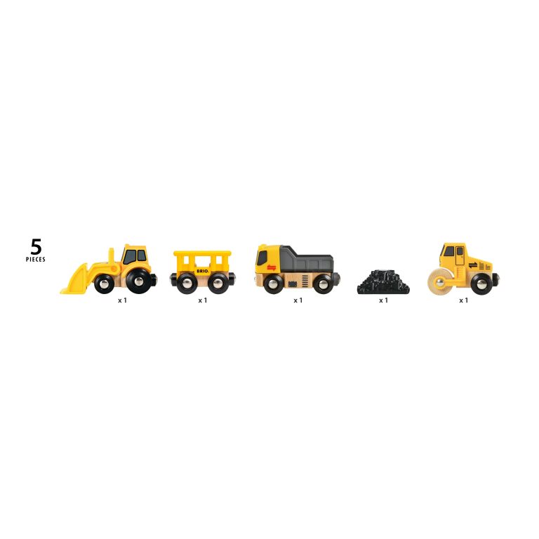 BRIO – Construction Vehicles (33658)