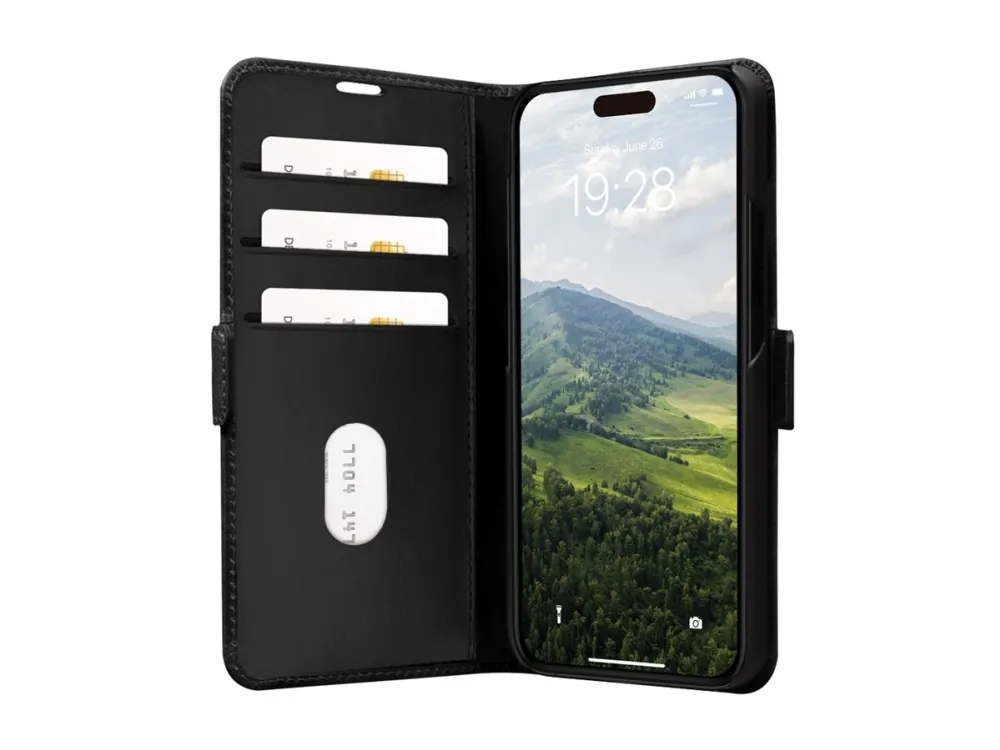 dbramante1928 - Copenhagen Flip Case - iPhone 15 Pro - Black