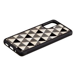 iKins case for Samsung Galaxy S20 pyramid black