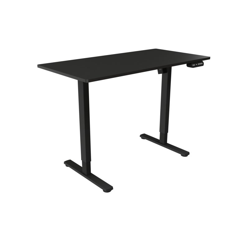 White Shark Gaming Desk Axiom-B Set of 2 pcs.(1/2 + 2/2) Black-1 Motor