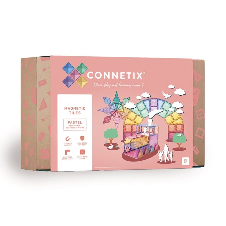 Connetix – Pastel Mega Pack 202 Pieces – (CT-P-00202-ME)