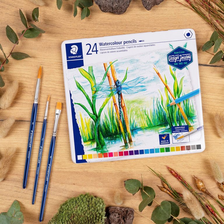 Staedtler – Watercolor colored pencil, 24 pcs (14610C M24)