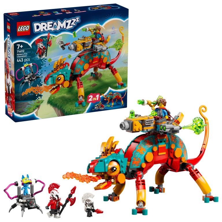 LEGO – DREAMZzz – Mateo’s Fire Chameleon (71492)