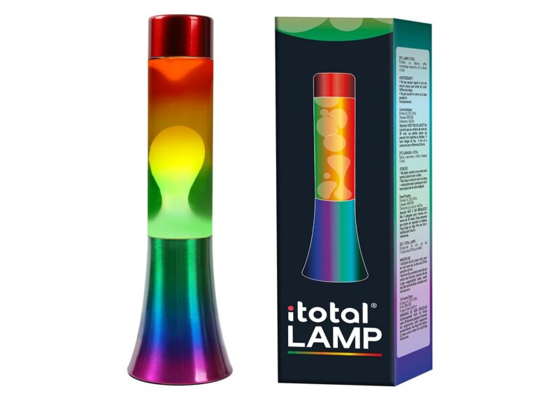iTotal – Lava Lamp – RAINBOW – 30 cm