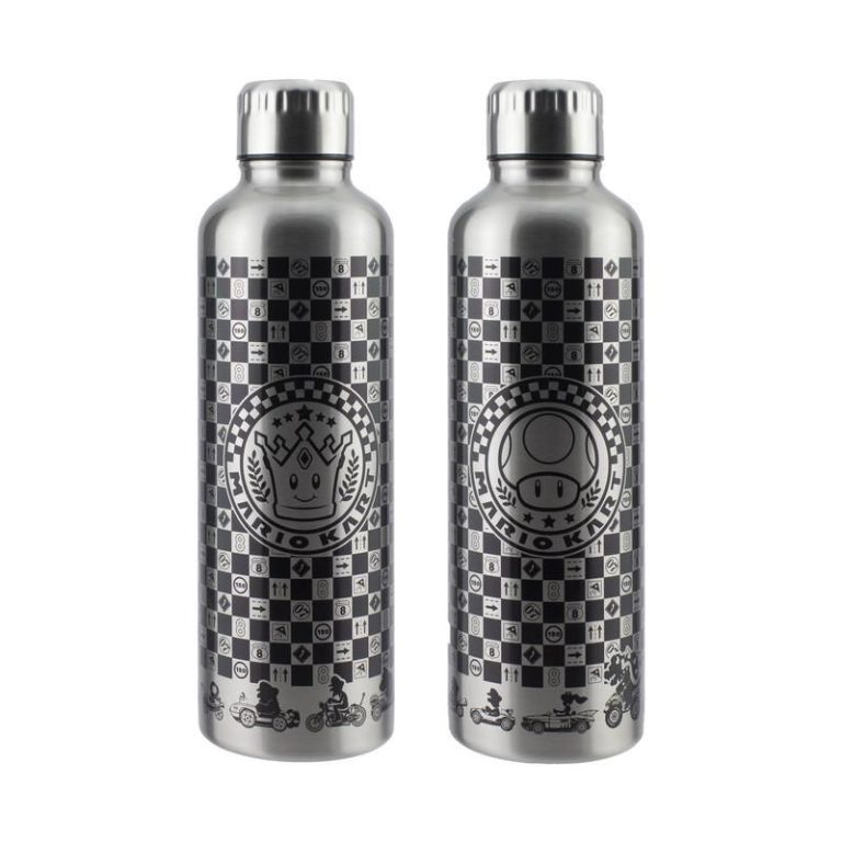 Paladone Mario Kart Metal Water Bottle