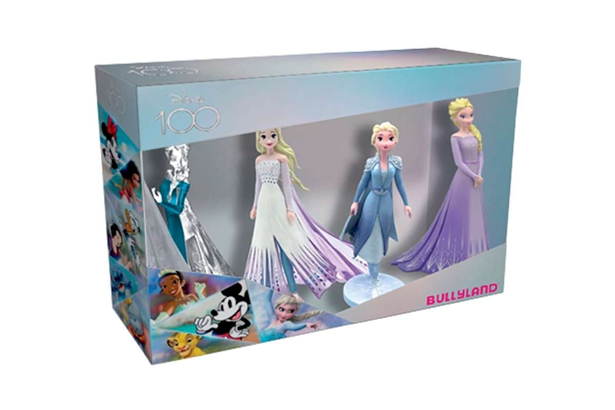 Bullyland - WD 100 years Platinium Frozen gift box - 4 figures (525393)