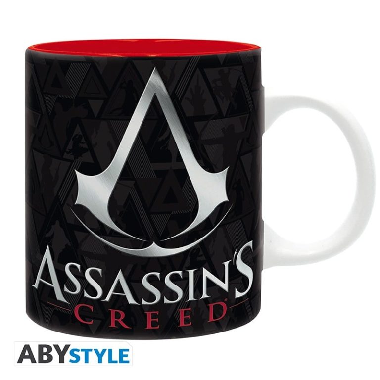 ASSASSIN’S CREED – Mug – 320 ml – Crest black & red – subli x2