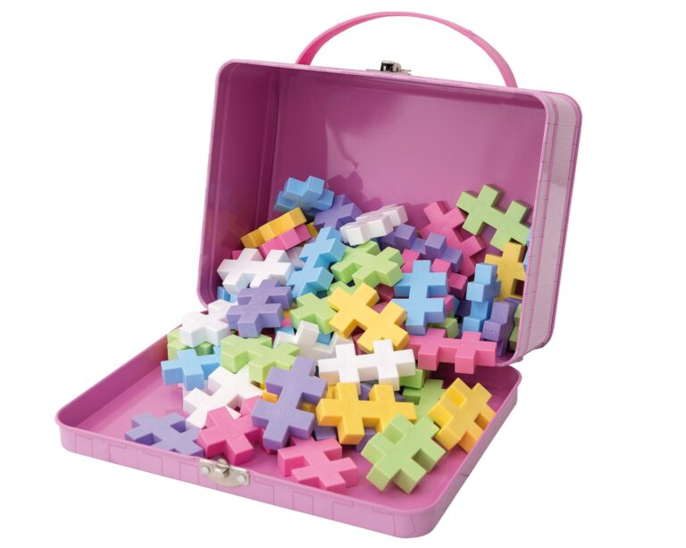 Plus-Plus – BIG Suitcase Metal – Pastel – (3275)