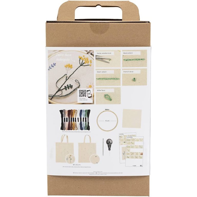 DIY Kit – Starter Craft Kit Embroidery (970851)