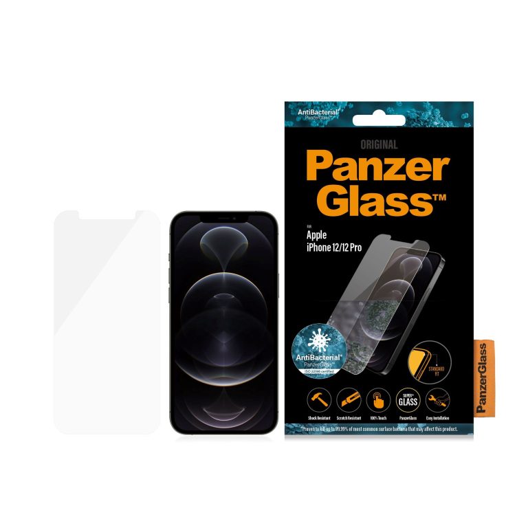 PanzerGlass – Screen Protector Apple iPhone 12 – 12 Pro – Standard Fit