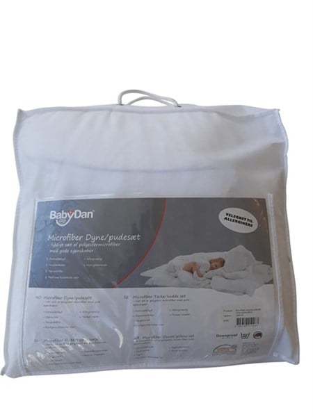 Baby Dan - Heart Microfiber Junior Duvet and Junior Pillow by BabyDan