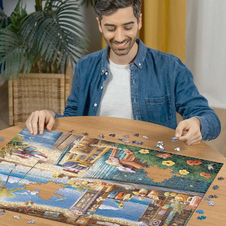 Ravensburger – Puzzle – Beach Bar Breezes 1500p (12000743)