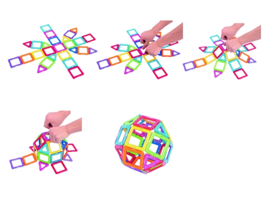 Magformers - Rainbow 26 Piece Set (3002-63087)