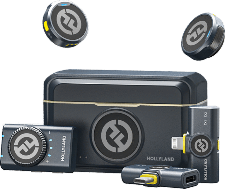 Hollyland – Lark M2 Combo Wireless Lavalier Microphone