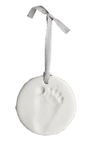BamBam - Clay Hand/Footprint Hanger - White