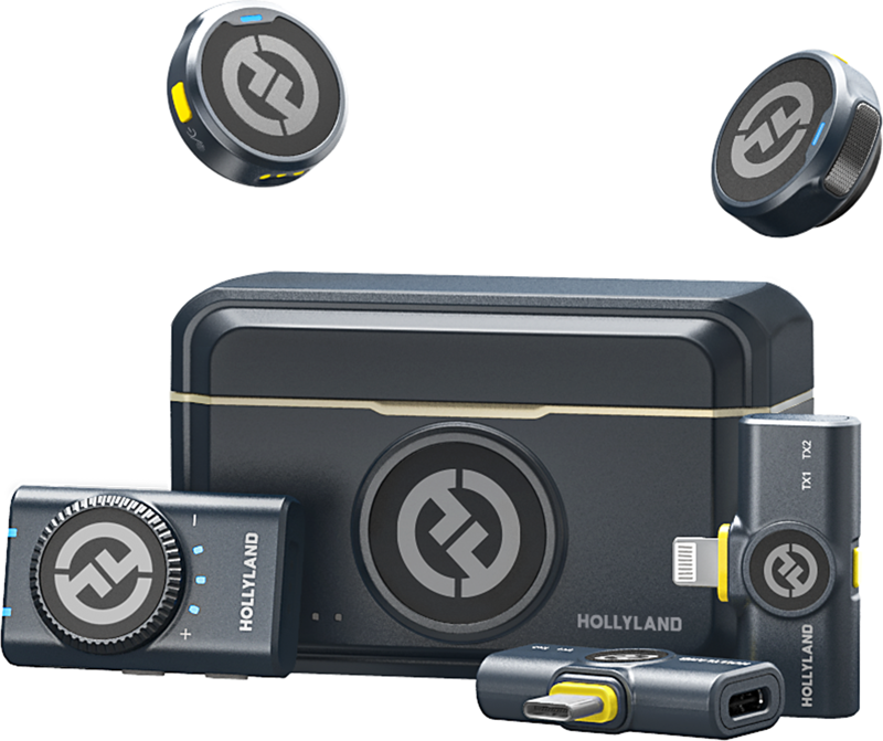 Hollyland - Lark M2 Combo Wireless Lavalier Microphone