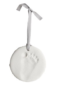 BamBam - Clay Hand/Footprint Hanger - White
