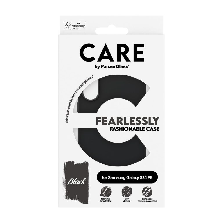 CARE by PanzerGlass – Case – Black – Samsung Galaxy S23 FE