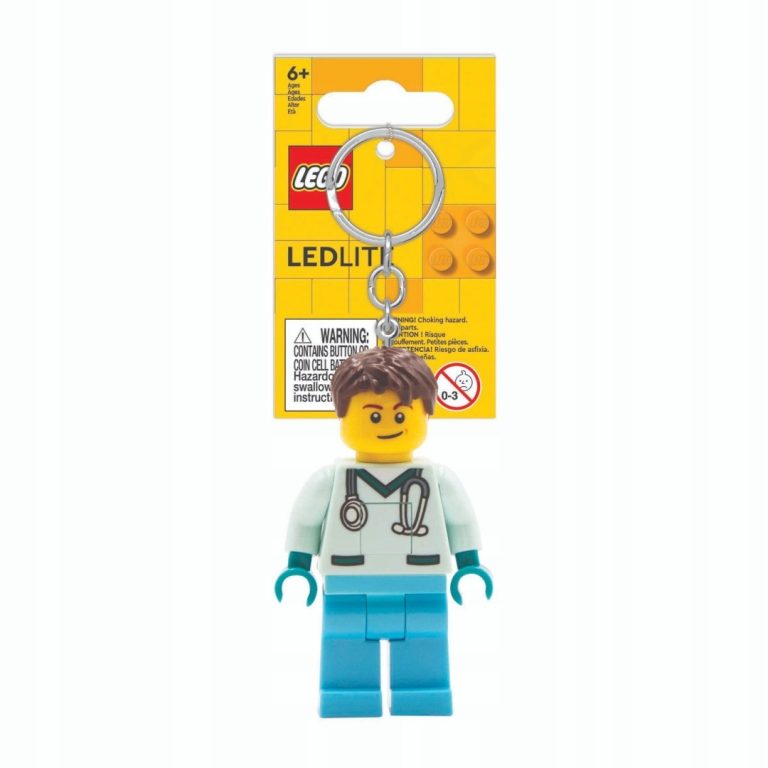 LEGO – Keychain w/LED – Medical Professional (4006036-KE194H)