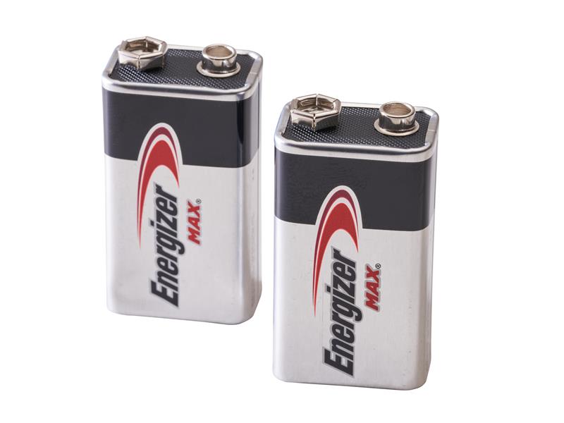 Energizer - MAX 9V/6LR61 (2-pack)