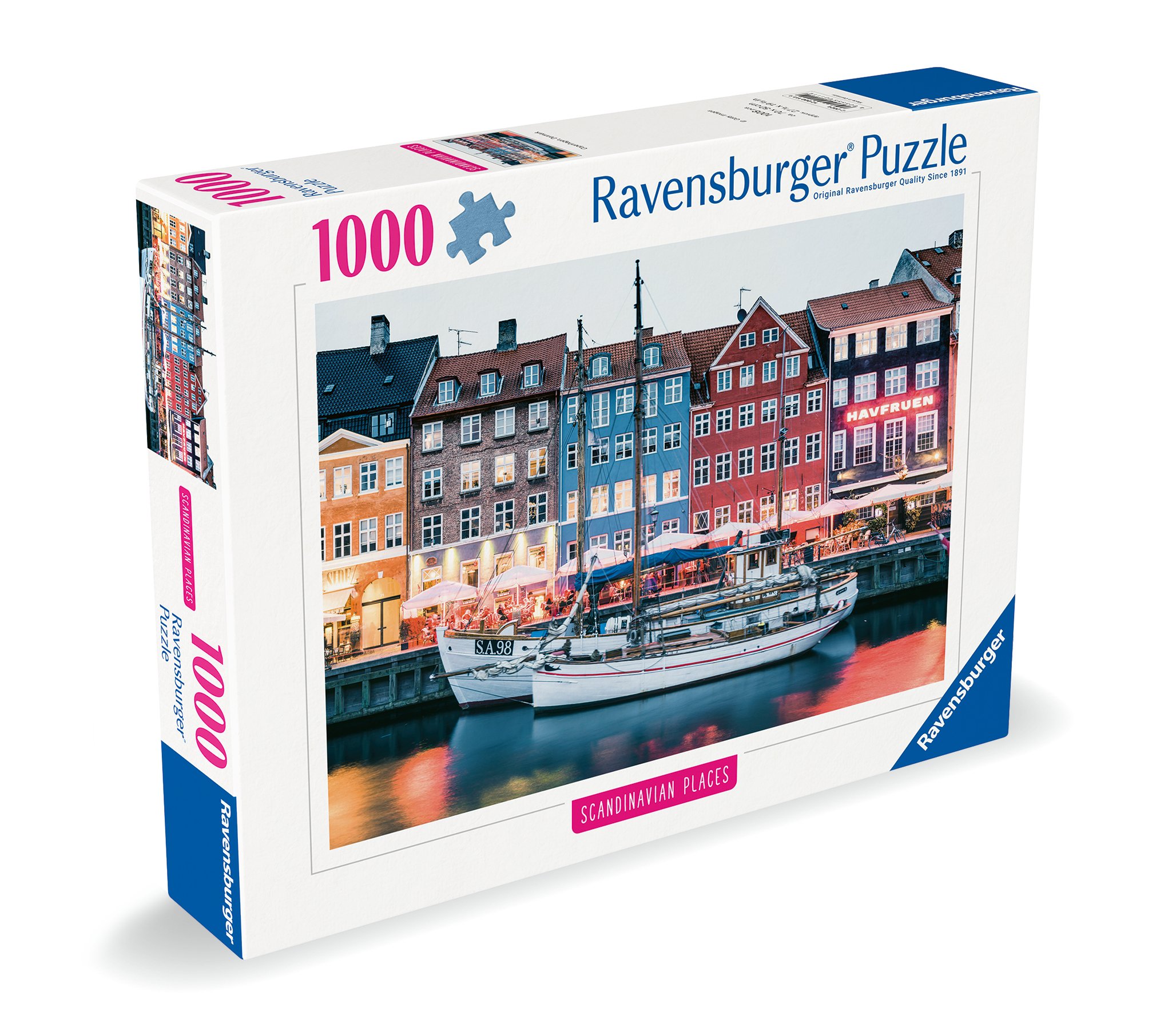 Ravensburger - Puzzle Scandinavian Copenhagen Denmark 1000p (12000111)