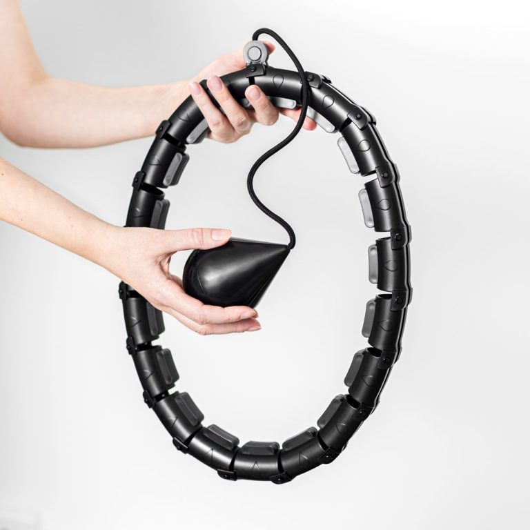 Scandinavian Collection – Smart Hula hoop ring Black